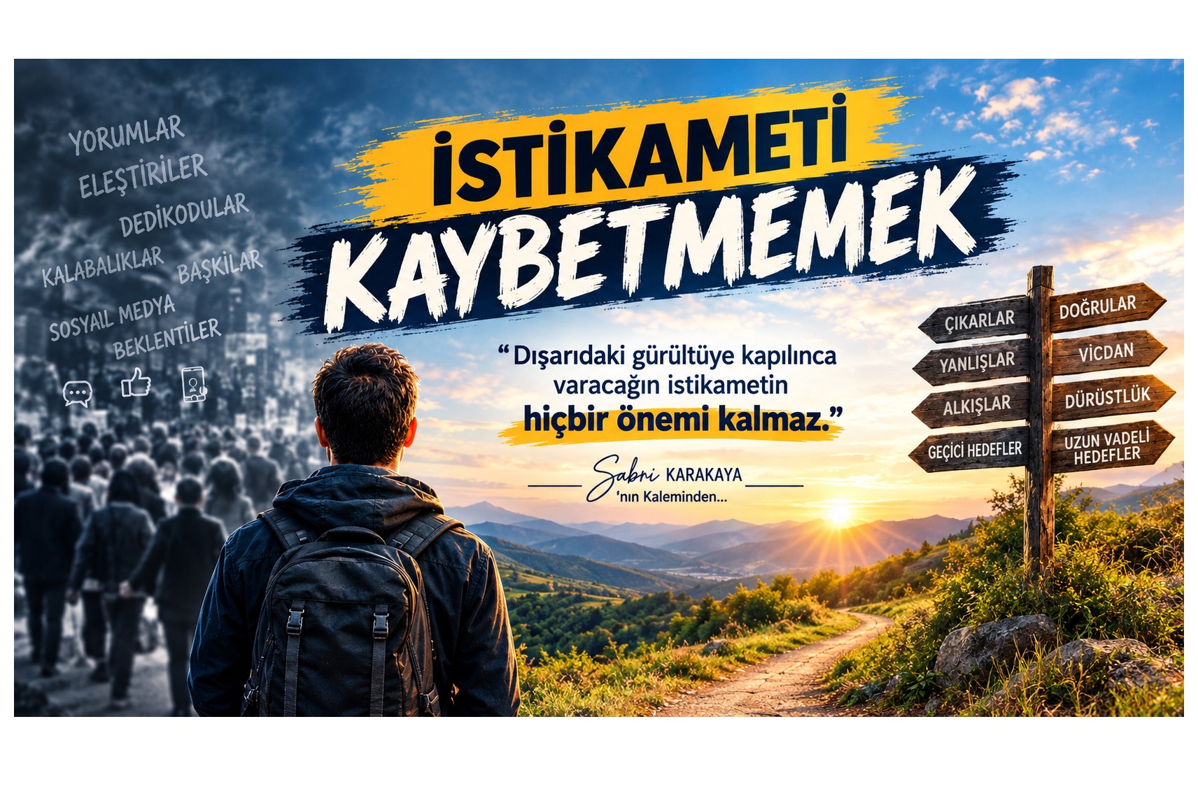 İstikameti Kaybetmemek